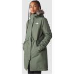 The North Face Womens Recycled Zaneck Parka thyme (NYC) XS
