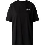 Reduzierte Schwarze Oversize Langärmelige The North Face T-Shirts aus Baumwolle für Damen Größe S 