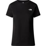 Reduzierte Schwarze Kurzärmelige The North Face Simple Dome T-Shirts für Damen Größe S für den für den Sommer 