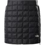Schwarze Gesteppte The North Face Thermoball Damenschuhe mit Reißverschluss in Schmalweite für den für den Winter 