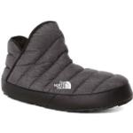The North Face Womens Thermoball Traction Bootie phantom grey heather print/tnf black (411) 10