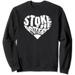 The Potters Heart – Stoke Fan Typografie Design Sweatshirt
