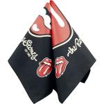 Bunte Unifarbene Rolling Stones Herrenbandanas aus Baumwolle Einheitsgröße 