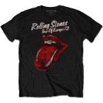 Schwarze Rolling Stones Bandshirts Größe XL 