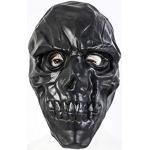Schwarze Skelett-Masken & Totenkopf-Masken aus Latex für Damen Einheitsgröße 