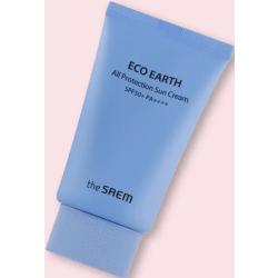The Saem Sonnenschutzmittel mit SPF 50 Eco Earth All Protection Sun Cream SPF 50 - 50 g