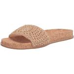 The SAK Damen Mendocino Slide Crochet Slip On Sandalen Sommer Open Toe Schuhe, Statisches Medaillon aus Bambus, 39 EU