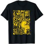 Schwarze Die Simpsons Homer Simpson T-Shirts für Herren Größe S 