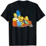 Schwarze Die Simpsons Lisa Simpson T-Shirts für Herren Größe S 
