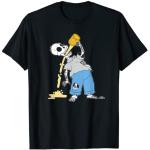 Schwarze Die Simpsons Homer Simpson T-Shirts für Herren Größe S 