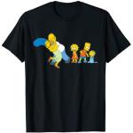 The Simpsons Marge Homer Bart Lisa Maggie Kiss T-S