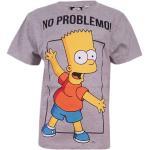 The Simpsons T-Shirt »Bart Simpson Grau« Kinder Shirt, Gr. 104 bis 152