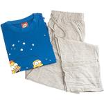 The Simpsons X-Mas Pyjama-Set Schlafanzug T-Shirt 2-teiler (XXL (60-62))