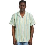 Reduzierte Gestreifte Kurzärmelige LEVI'S Shirts mit Tasche aus Baumwolle für Herren Größe M 