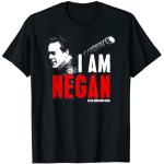 Schwarze The Walking Dead Negan T-Shirts für Herren Größe S 