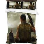 The Walking Dead Rick Grimes Bettwäsche Sets & Bettwäsche Garnituren mit Reißverschluss maschinenwaschbar 155x220 