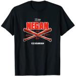 Schwarze The Walking Dead Negan T-Shirts für Herren Größe S 