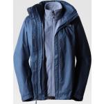 Blaue The North Face Evolve II 3-in-1 Jacken aus Polyester mit Kapuze für Damen Größe L 