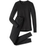 Schwarze TCHIBO Wintermode aus Fleece für Damen Größe M für den für den Winter 