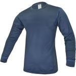 Marineblaue Thermo-Unterhemden aus Fleece Größe XXL 