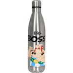 Thermoflasche KÖNITZ "Hot bottle - Obelix Big Boss" Trinkflaschen bunt Thermoflaschen, Isolierflaschen und Edelstahl, handdekoriert, 750 ml