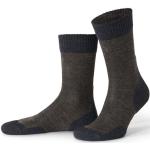 Reduzierte Olivgrüne Melierte TCHIBO Nachhaltige Thermo-Socken aus Wolle für Herren Größe 39 