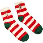 Elegante Thermo-Socken mit Weihnachts-Motiv aus Frottee für Herren Einheitsgröße Weihnachten für den für den Sommer 