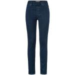 Dunkelblaue TCHIBO Bio Slim Fit Jeans aus Denim für Damen Größe S 