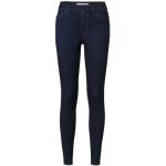Reduzierte Dunkelblaue TCHIBO Nachhaltige Slim Fit Jeans aus Denim für Damen Größe S 