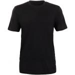 Schwarze Kurzärmelige Thermowave Outdoor-Hemden aus Wolle für Herren Größe XXL 