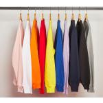 Violette Sportliche Langärmelige Rundhals-Ausschnitt Herrensweatshirts mit Kapuze Größe 4 XL für den für den Frühling 
