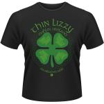 Thin Lizzy - Four Leaf Clover Black T-Shirt Medium