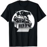 Thin Lizzy – Night Life Panther Circle T-Shirt