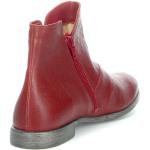 Rote Think! Agrat Nachhaltige Ankle Boots & Klassische Stiefeletten in Normalweite aus Leder Größe 41,5 