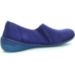 Blaue Think! Cugal Nachhaltige Slipper aus Leder für Damen Größe 36 