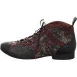Taupefarbene Think! Nachhaltige Ankle Boots & Klassische Stiefeletten aus Leder für Damen Größe 38,5 