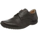 Reduzierte Business Think! Stone Nachhaltige Derby Schuhe mit Schnürsenkel aus Glattleder für Herren Größe 44,5 