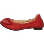Reduzierte Rote Think! Balla Lederschuhe & Kunstlederschuhe aus Leder für Damen Größe 42 
