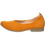 Reduzierte Orange Think! Nachhaltige Lederschuhe & Kunstlederschuhe aus Leder für Damen Größe 42 