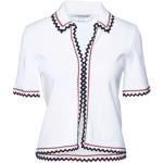 Reduzierte Weiße Thom Browne Mini Damencardigans aus Baumwolle Größe XS 