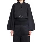 Reduzierte Schwarze Streetwear thom/krom Mini Bomberjacken mit Reißverschluss aus Baumwolle für Damen Größe M 
