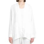 Reduzierte Weiße thom/krom Kimono-Jacken aus Leinen für Damen Größe S 