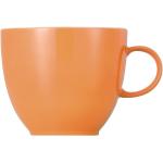 Orange Kaffeetassen 200 ml aus Porzellan 