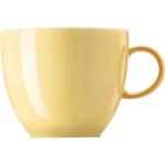 Gelbe Thomas Sunny Day Kaffeetassen aus Porzellan stapelbar 