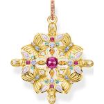 Pinke Thomas Sabo Bettelarmbänder & Sammelarmbänder mit Ornament-Motiv glänzend aus vergoldet für Damen 