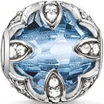 Reduzierte Hellblaue Thomas Sabo Beads aus Silber für Damen 