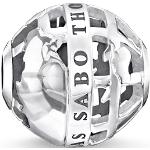 Reduzierte Silberne Thomas Sabo Beads aus Silber für Herren 