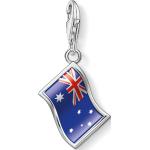 Reduzierte Royalblaue Thomas Sabo Charms mit Australien-Motiv aus Silber für Damen 