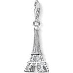 Reduzierte Silberne Elegante Thomas Sabo Charm Club Charms mit Eiffelturm-Motiv aus Silber für Damen 