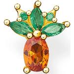 Silberne Thomas Sabo Ananas-Ohrringe aus Rosegold für Damen 